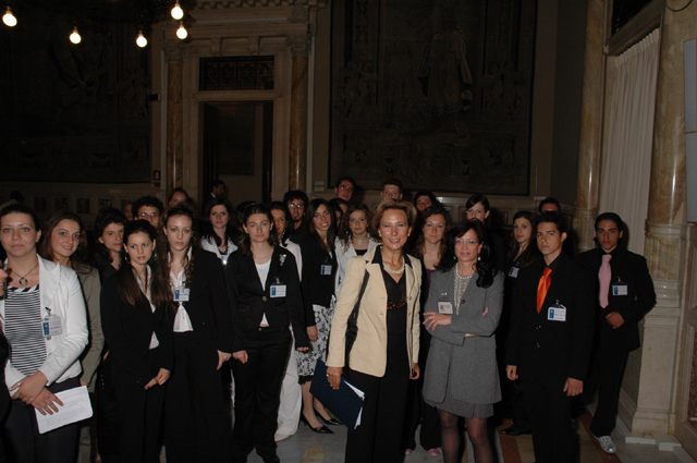 V classe dellIstituto Statale Principessa Elena di Campobasso e 
delle classi IV e V del Liceo Scientifico Statale E. Majorana di Scordia (CT)